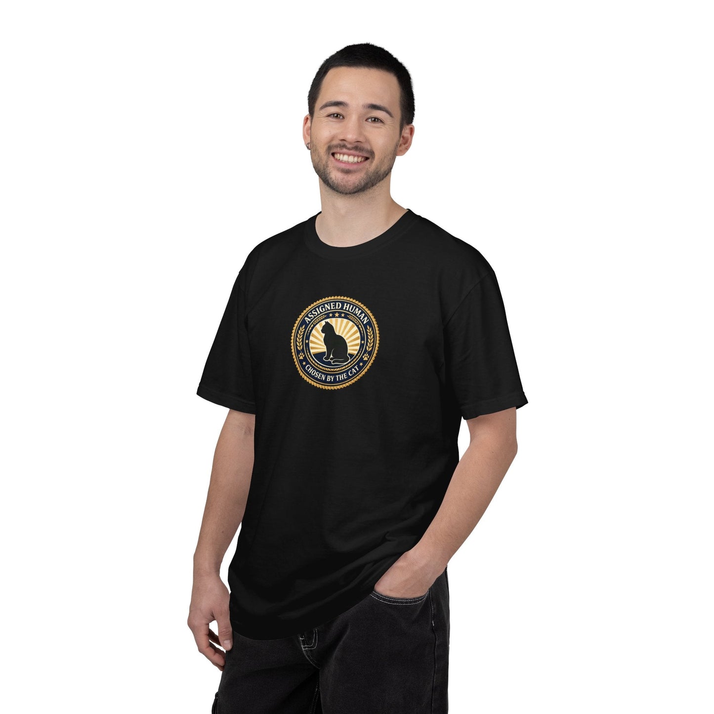 Assigned Human T-Shirt | Chosen by the Cat Tee
