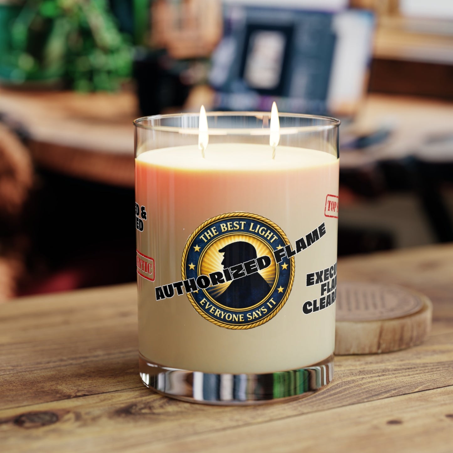 Authorized Flame Candle – Executive Approval Edition