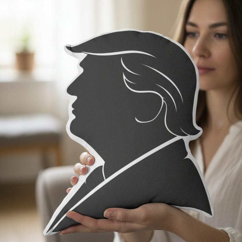 Swoop Guy Shaped Pillow — Comfort, With Character