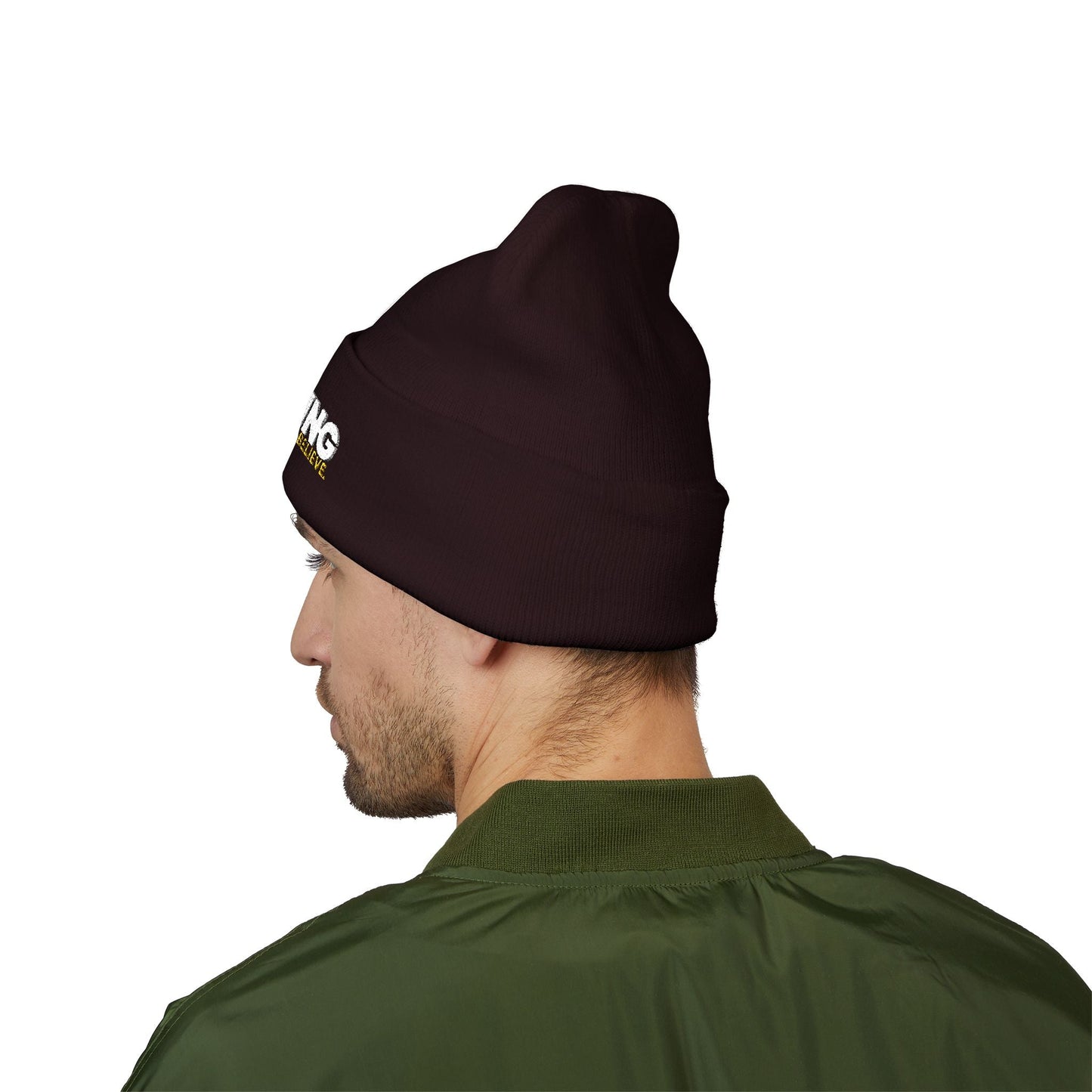 Adulting, Like You Wouldn’t Believe – Cuffed Knit Beanie
