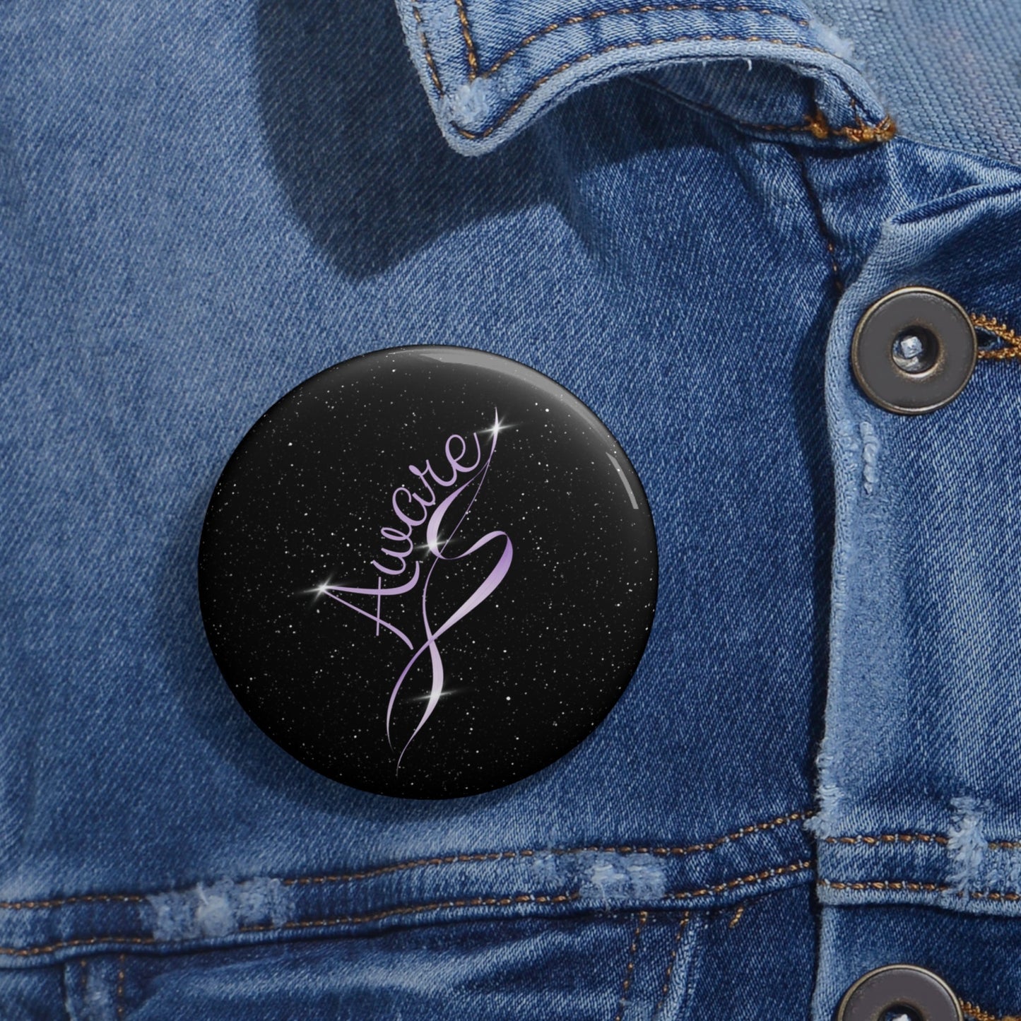Aware Pinback Button