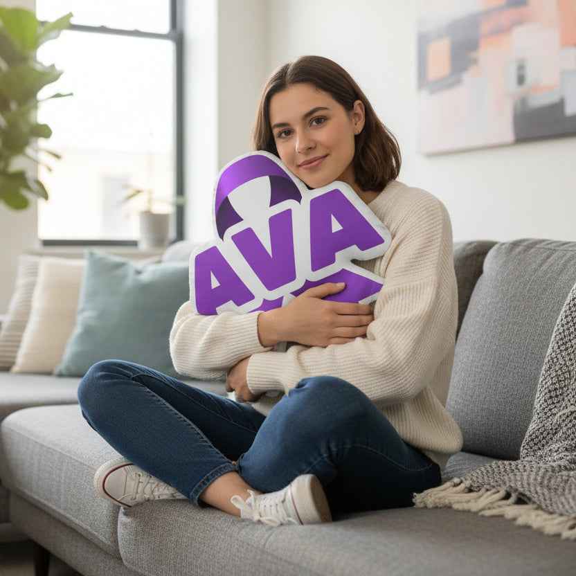 AVA Shaped Pillow — Quiet Presence, Clear Purpose
