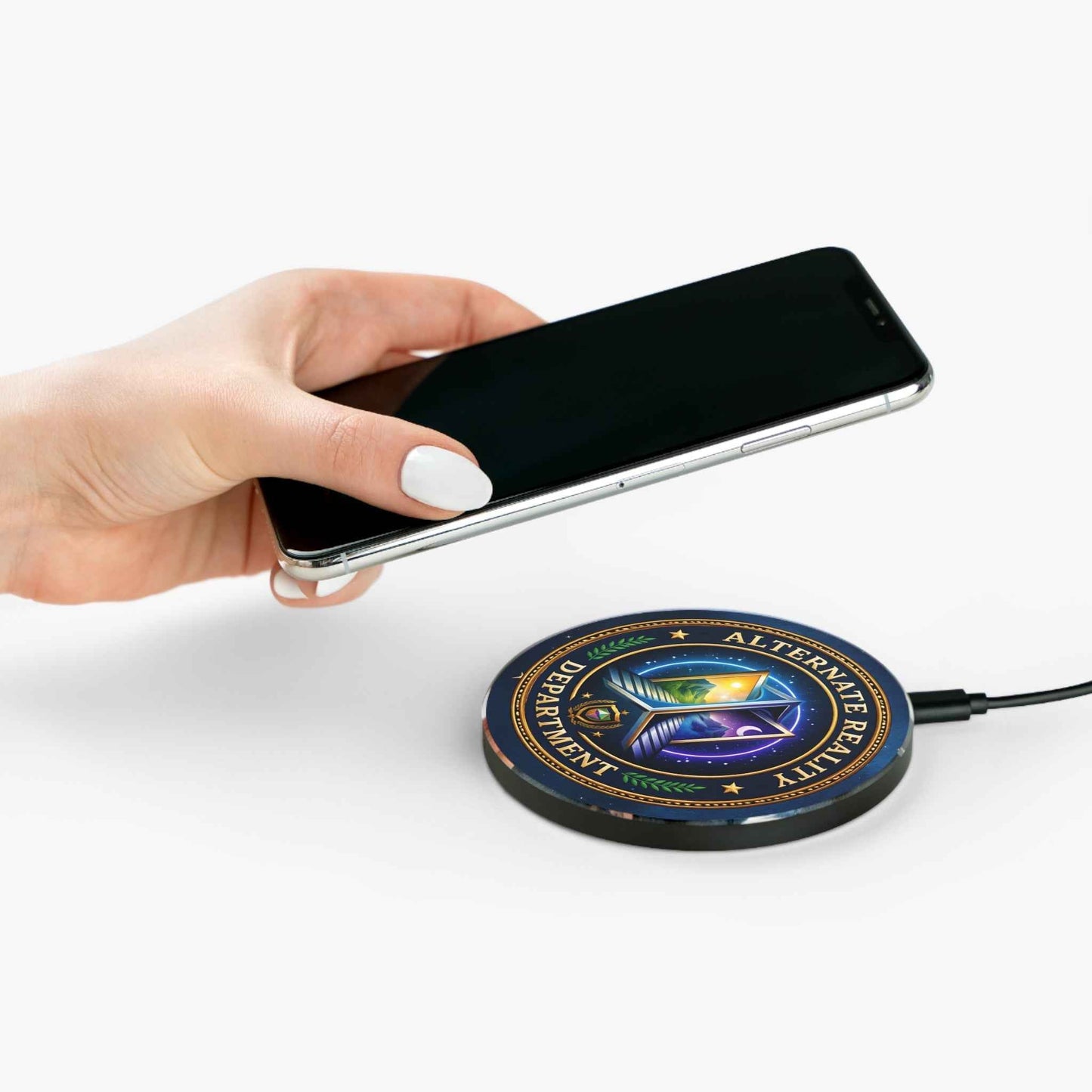 Alternate Reality Department Wireless Charger | Portal Tech Desk Charger