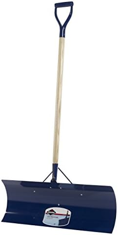 Garant YSP30D Yukon 30-Inch Steel Blade D-Grip Snow Pusher - Blue