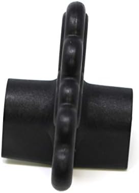 Plastic Roof Ice Guard Snow Guard Snow Stops for Standing Seam Metal Roofing - Multi-Color/Multi-Pack Listing (50, Black)