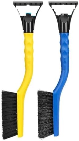 16-Inch Snow Brush for Efficient Snow and Ice Removal from Vehicles - Ideal for Winter Driving Conditions, Construction