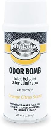Dakota Odor Bomb Odor Eliminators - Packs by Rock Ridge (Orange Citrus, 24-Pack)