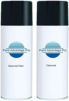 Paint Advantage Pro Paint For Forms & Surfaces 7004 SNOWBOUND Combo Kit with One Can Basecoat Paint and One Can Clearcoat