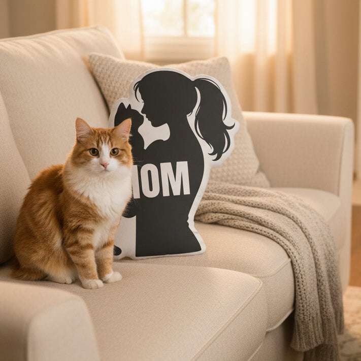MOM Reflection Pillow — Love Holds Its Shape