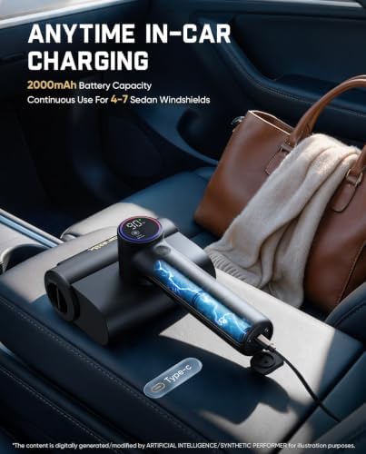 Fanttik Polar G10 Max Ice Scraper, Cordless Winter Car Accessories