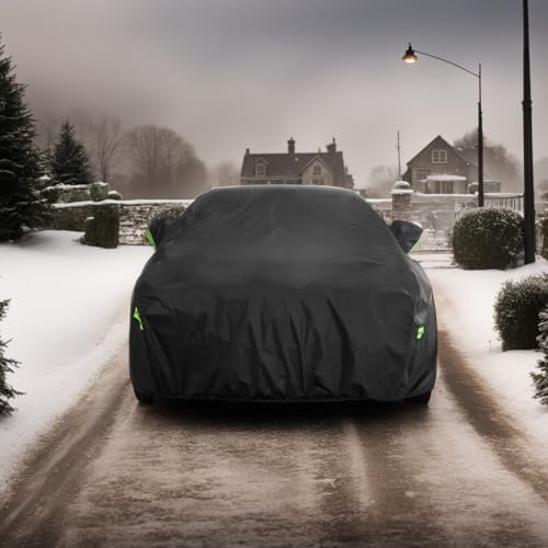 Car Cover for Honda Accord, Waterproof with Door Zipper