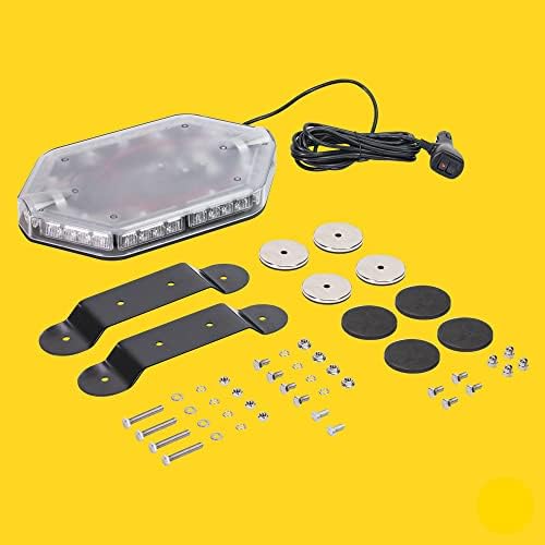 LAMPHUS NanoFlare 12 Inch 40W Green White LED Strobe Light Bar For Trucks