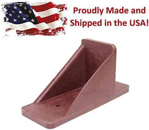 JSP Manufacturing V2-MINI Roof Guard Snow Guard Prevent Sliding Ice Snow Stop Buildup Plastic Multipack-Multicolor (1, Brown)