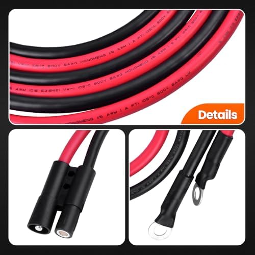 HYD01684 Snow Plow Power Ground Cable Truck Side Replace# 1304740