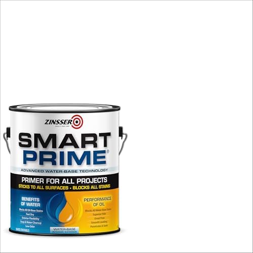 Zinsser Smart Prime Water-Based Primer, 1 Gallon