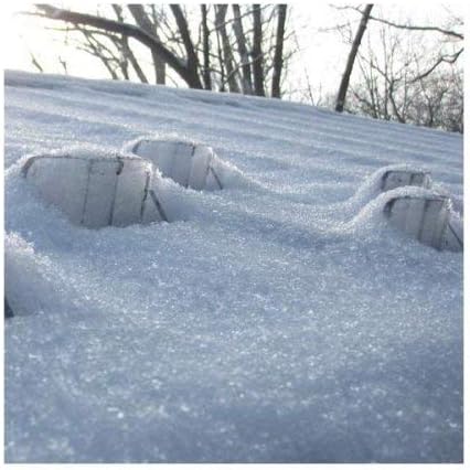 Snow Guards for Metal Roofs 20 Pieces IceJax II (Adhesive Mounted)