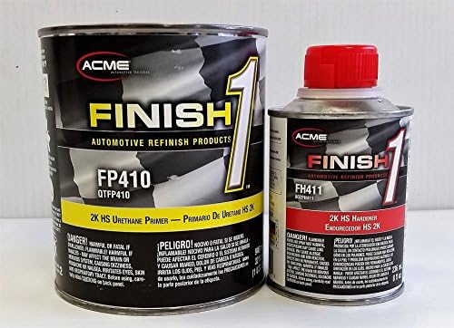 FP 410 Urethane Primer Sherwin Williams Restoration auto car Paint QT KIT FINISH1