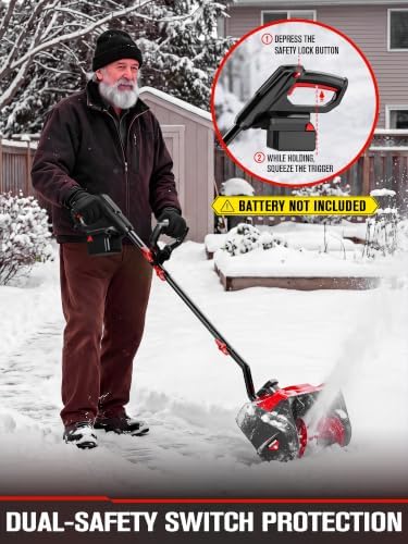 Cordless Snow Shovel Compatible with Milwaukee M18 Battery (Bare Tool)