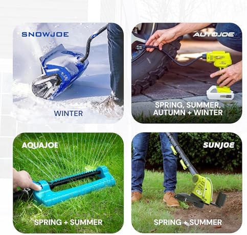 Snow Joe Shovelution Snow Shovel with Spring-Assist Handle, SJ-SHLV20.