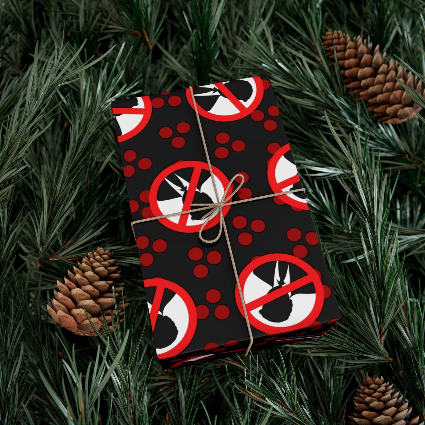 “Absolutely Not” Novelty Gift Wrap – Loud Opinions, Quiet Packaging
