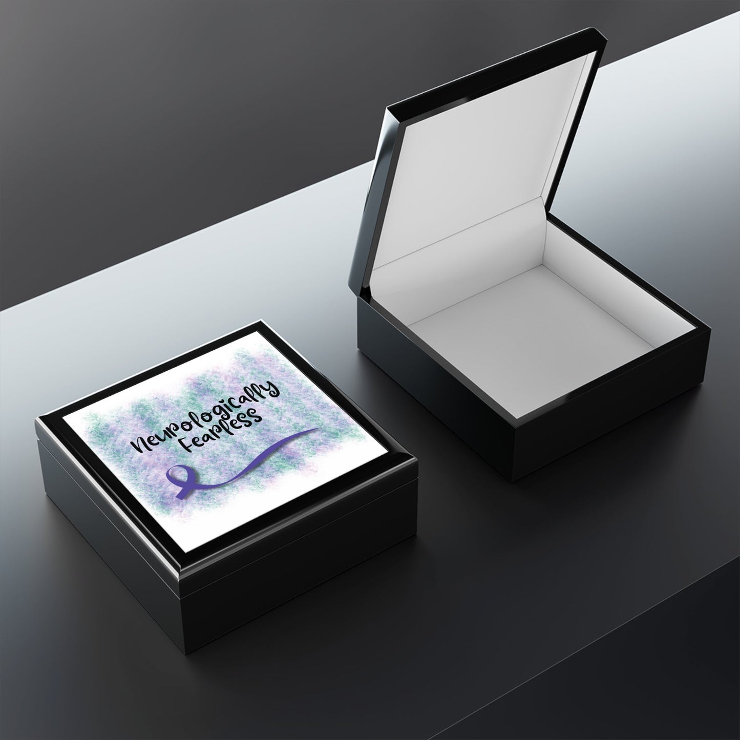 Neurologically Fearless Jewelry Box – Epilepsy Awareness Keepsake
