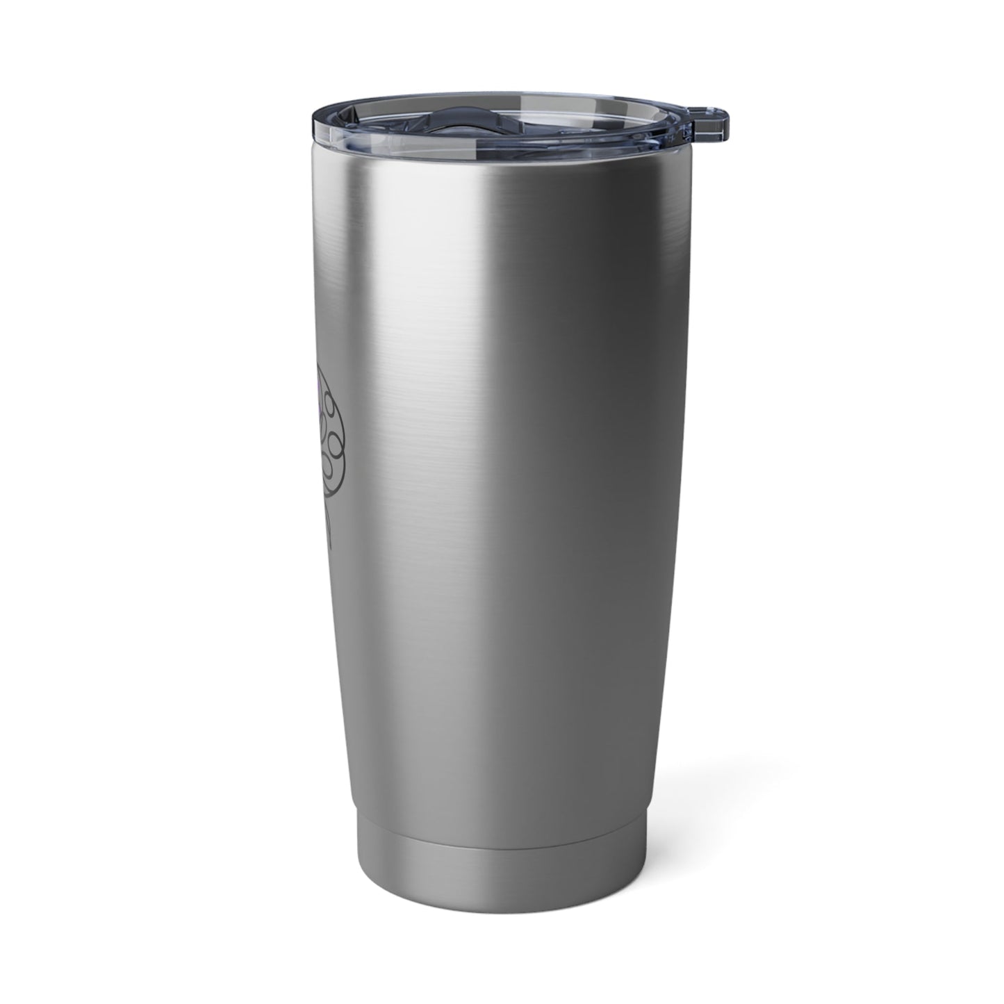 Abstract Brain 20oz Stainless Steel Tumbler – Epilepsy Awareness