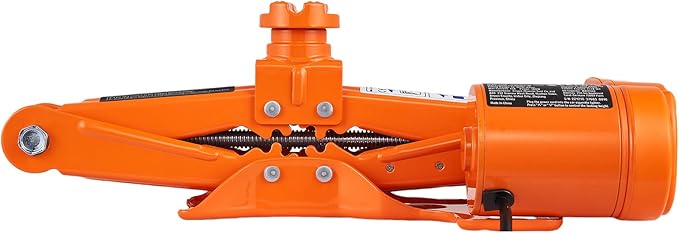 VEVOR Electric Car Jack, 3 Tons /6600 lbs 12V Electric Scissor Jack with Electric Impact Wrench, Double Saddles with Remote Control, Portable Car Jack for Sedan, SUV, Truck Tire Change Replacement