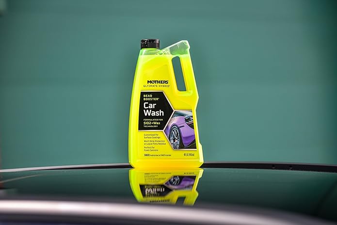 Mothers 05668 Ultimate Hybrid Car Wash & Bead Booster, 48 oz.