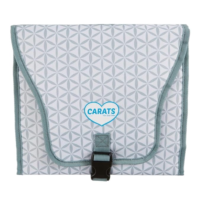 Cool Carats Car Seat Cooling Pad for Babies, Toddlers, and Kids - Comfortable and Durable Cooling Pad for Hot Summer Days - One Size Fits All, Grey