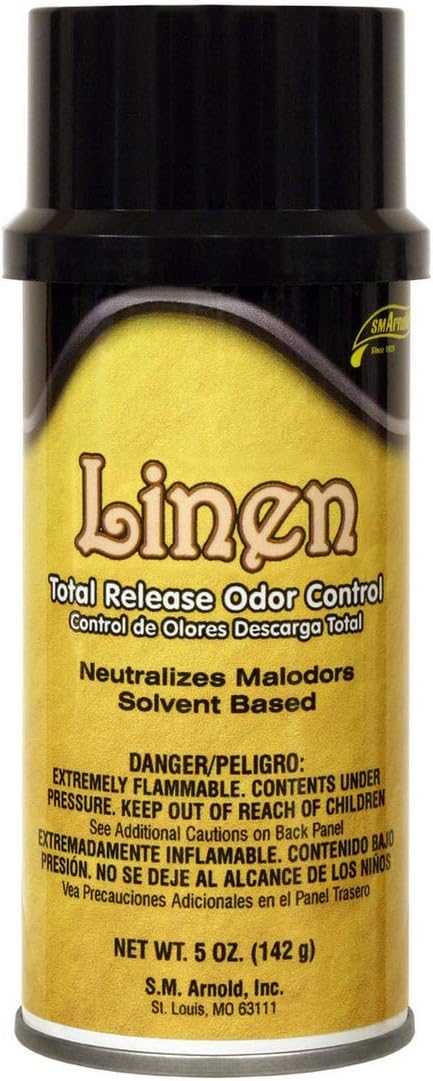 S.M. Arnold Total Release Fogger – Advanced Odor Counteractant for Malodors (Urine, Smoke, Cooking & More), Neutralizes & Destroys Odors in Large Spaces up to 6,000 Cu. Ft., Linen