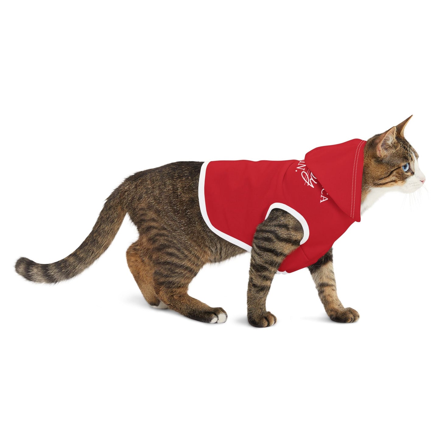 Make America Grumpy Again Cat Hoodie – Political Parody Pet Apparel