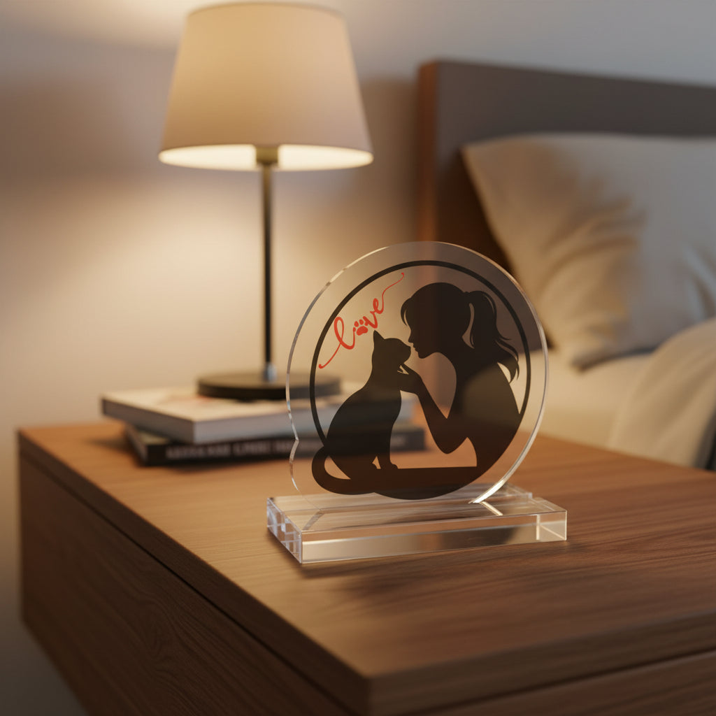 Love, But Make It Cat – Acrylic Standee