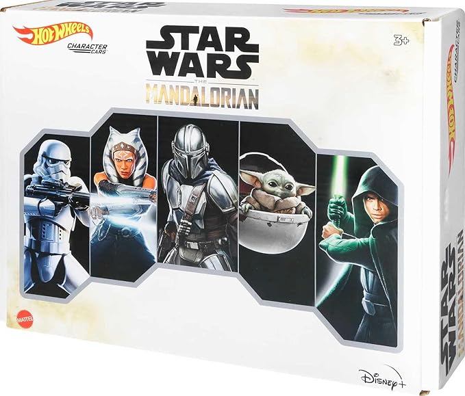 Hot Wheels Star Wars The Mandalorian Character Car 5-Pack