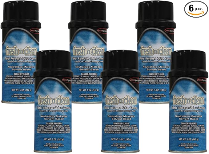 Quest 3450 FRESH N CLEAN Total Release Odor Eliminator (6 Pack)