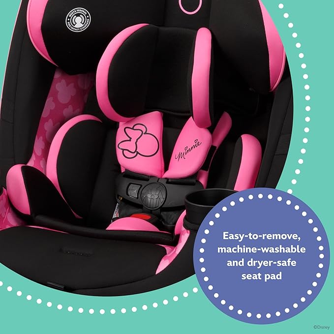 Disney Baby Grow and Go All-in-One Convertible Car Seat, Midnight Minnie