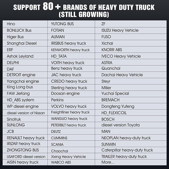 LAUNCH X431 SmartLink C Heavy-Duty Diagnostic Module, Full OBDII Diagnostics, CANFD & DOIP Support, for Cummins, Bosch, Truck & Commercial Vehicle Scanner Compatible with X431 PRO3S+, PRO5 Series