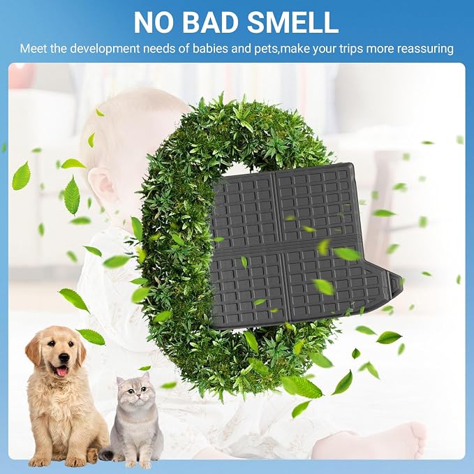 Xipoo Cargo Liner Compatible with 2022 2023 2024 2025 2026 Tucson Rear Trunk Mat Cargo Mat Trunk Liner Replacement for 2022 2023 2024 2025 2026 Tucson Accessories