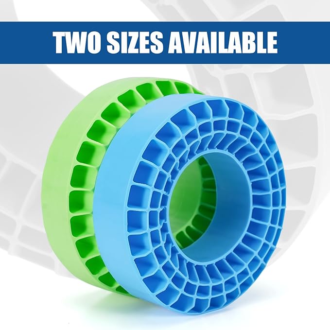 INJORA Silicone Rubber Inserts Foam for 106-108mm 1.9" Tires(Blue)