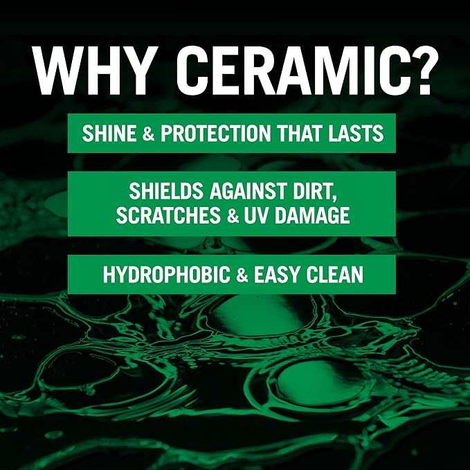 Turtle Wax Hybrid Solutions Complete Ceramic Car Care Kit, Includes Car Wash, Spray Wax, Detailer, Interior Cleaner, Tire & Wheel Cleaner, Tire Shine, Microfiber Accessories & Brush (10 Piece Kit)