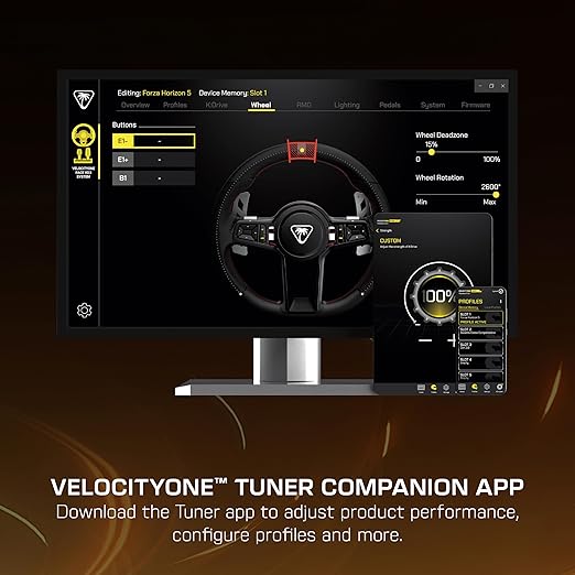 Turtle Beach VelocityOne Race KD3 Direct Drive Force Feedback Racing Wheel & Pedals for Xbox Series X|S, Xbox One & Windows 10/11 PC, USB C Connectivity