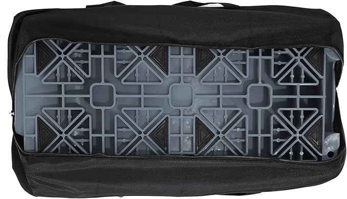 Tire Saver Ramps Anti-Slip Pads 4 Pack Design, Car Tire Wheel Ramps for Flat Spot and Flat Tire Prevention Anti-Slip Pads for Storage Carrying Bag Easy to Store