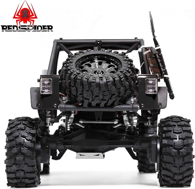 REDSPIDER 1.9'' Crawler Tires OD 88MM/3.46'' (4PCS) for 1/12 RC Crawler MJX H12Y+ MN-128 MN82S LC79 (Tires)
