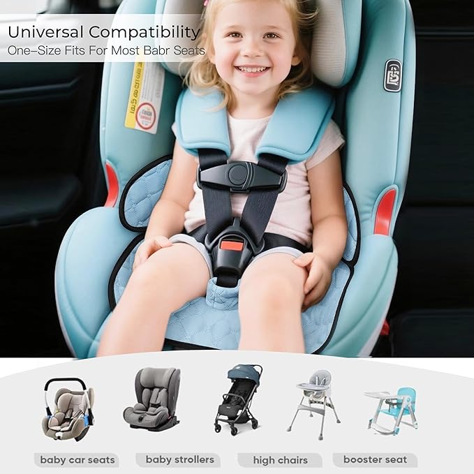 2 Pack Waterproof Piddle Pads Carseat Potty Training Car Seat Protector Waterproof Car Seat Liner Cover to Prevent Pee