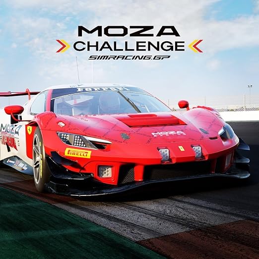 MOZA R5 All-in-One PC Gaming Racing Simulator: 5.5Nm Direct Drive Wheel Base, 11-inch Racing Wheel, Anti-Slip Pedals and a Desk Clamp, Cloud-based App Control