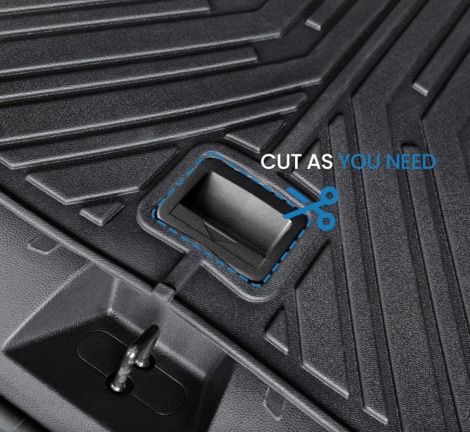 Cargo Mat Backrest Mats for 2018-2022 2023 Chevrolet Chevy Traverse Car Mat Accessories, All Weather TPE Cargo Liner Trunk Mat (18-23 7/8 Seats-3rd Row Backrest Mats&Cargo Mat)
