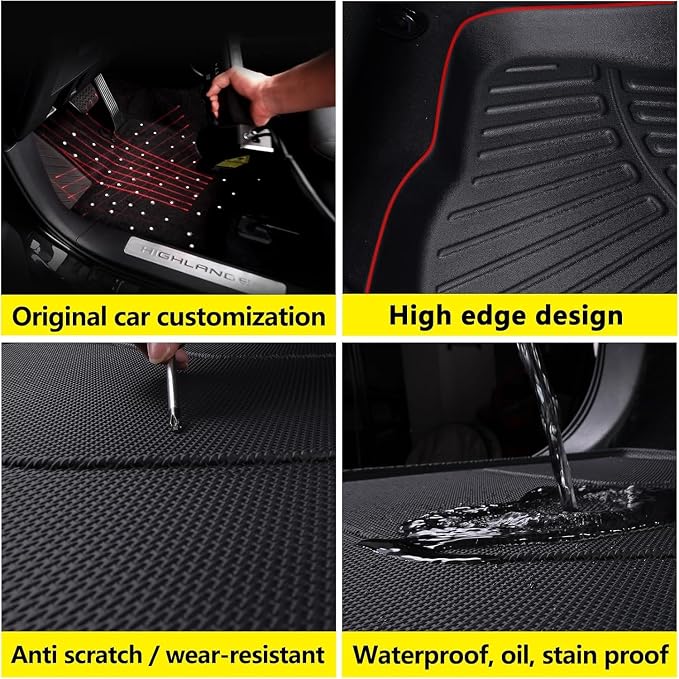 Cargo Liners with Backrest Protection for 2025 2026 Nissan Murano TPE All Weather Protection Trunk Mat Covering The backrest Accessories