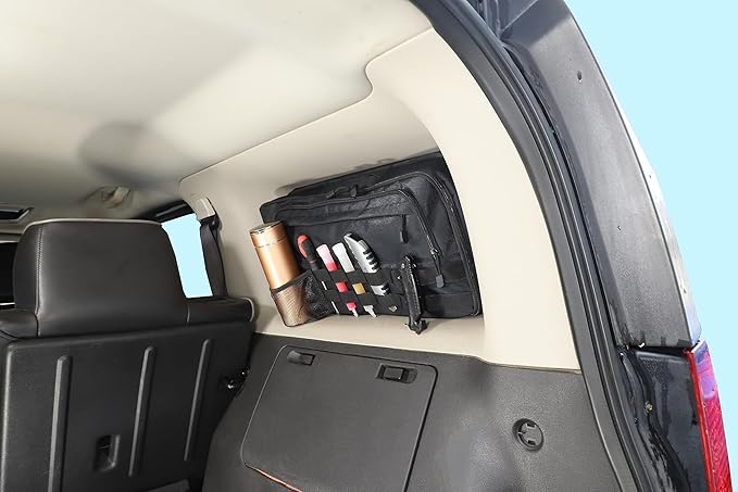 PIUGILH Car Trunk Right Window Storage Bag Fit for Hummer H3 2005-2009 Accessories, Car Trunk Storage Box Organizer Interior Accessories (Right Side)