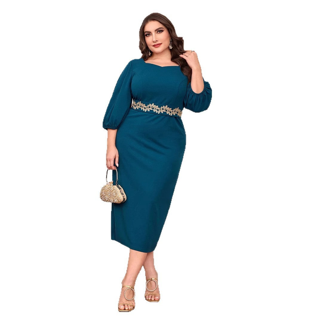 Elegant Graceful Long Dress Women's High-grade