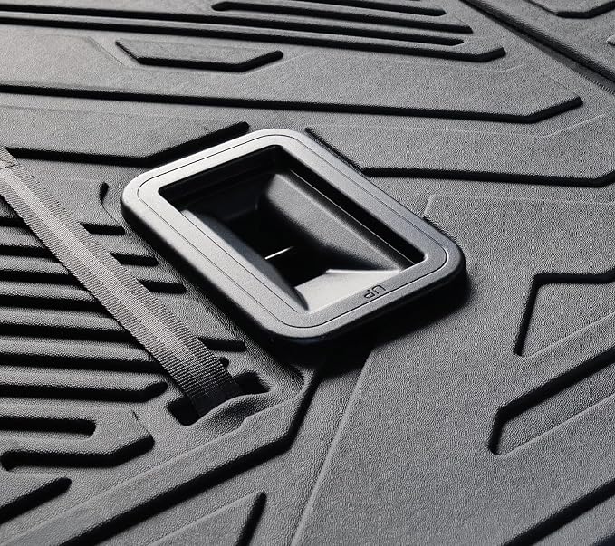 Cargo Mat Backrest Mats for 2024-2026 Chevy Traverse & 2024-2026 GMC Acadia & 2025 2026 Buick Enclave, Fit Both 7 & 8 Seats, All Weather TPE Cargo Liner Trunk Mat Car Accessories