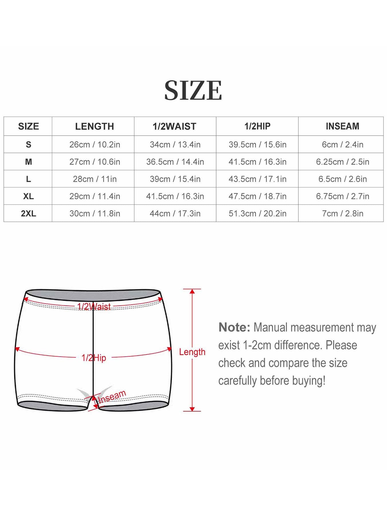 Groovy Butterfly Boxer Brief Boyshorts for Women (Made in USA)
